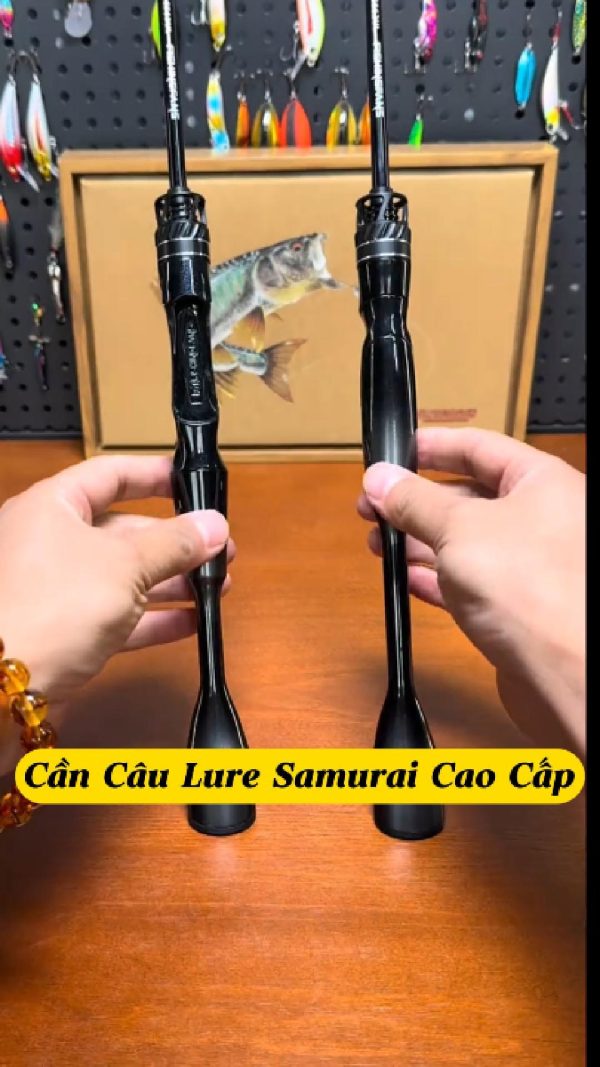 Cần Câu Lure Samurai Cao Cấ - Hình ảnh 2