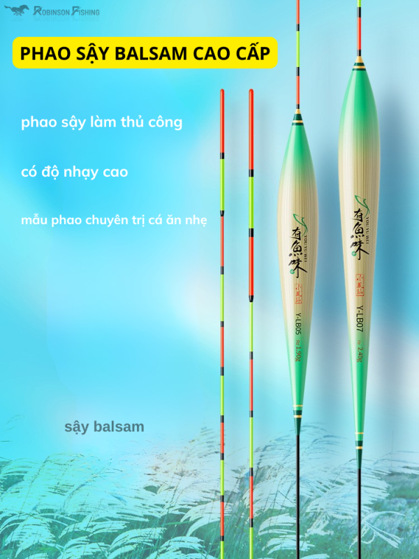 Phao Sậy Câu Đài BALSAM Cao Cấp - Hình ảnh 2
