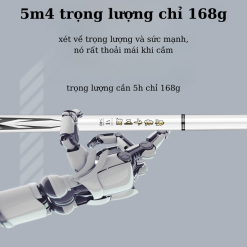 Cần Câu Đài Awzuko Carbon Cao Cấp