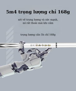 Cần Câu Đài Awzuko Carbon Cao Cấp