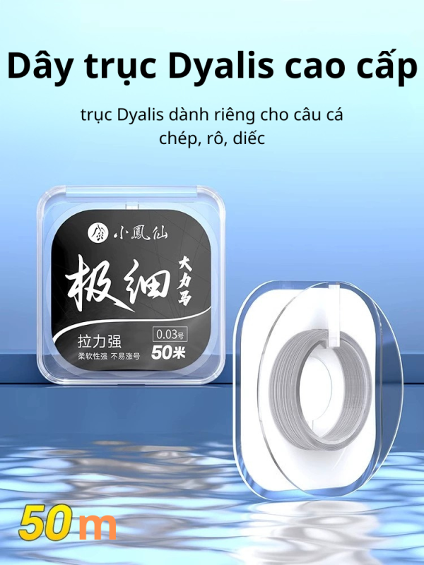 🎣 DÂY DÙ LÀM THẺO DYALIS CAO CẤP – SIÊU MỎNG, SIÊU BỀN, CỰC NHẠY! 🎣 - Hình ảnh 7
