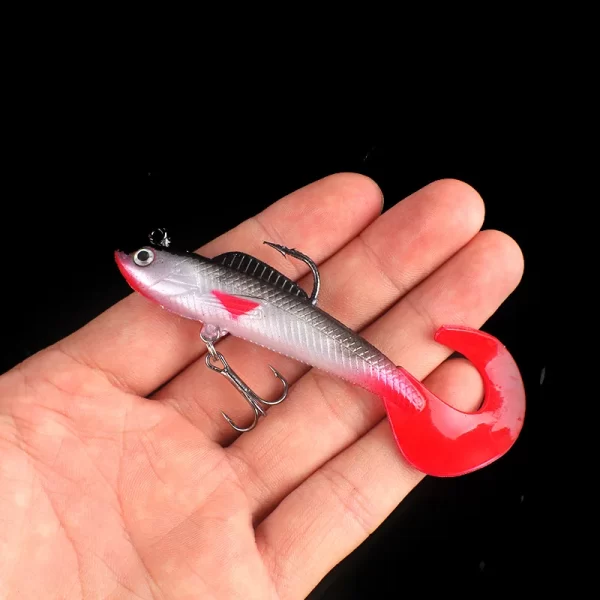 MỒI CÂU SILICONE ĐẦU CHÌ GIẢ CÁ - Hình ảnh 20
