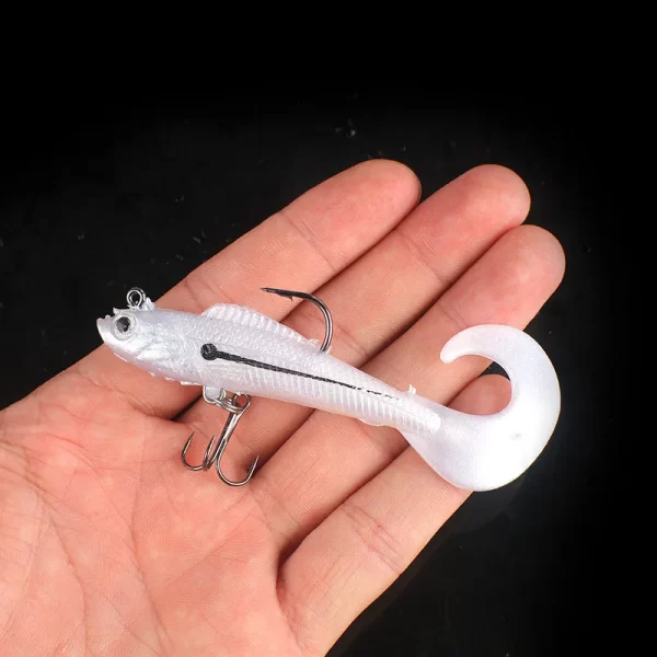 MỒI CÂU SILICONE ĐẦU CHÌ GIẢ CÁ - Hình ảnh 12