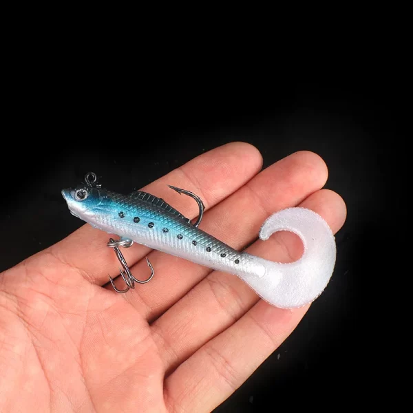 MỒI CÂU SILICONE ĐẦU CHÌ GIẢ CÁ - Hình ảnh 24