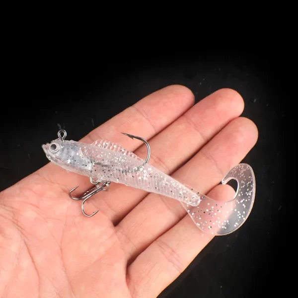 MỒI CÂU SILICONE ĐẦU CHÌ GIẢ CÁ - Hình ảnh 11