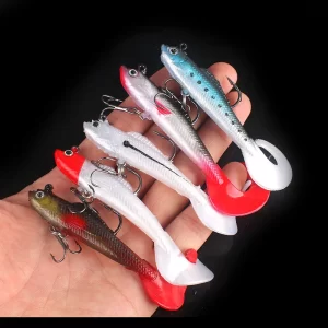 MỒI CÂU SILICONE ĐẦU CHÌ GIẢ CÁ