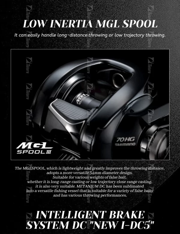Máy Câu Ngang Shimano Metanium DC 2024 - Hình ảnh 15