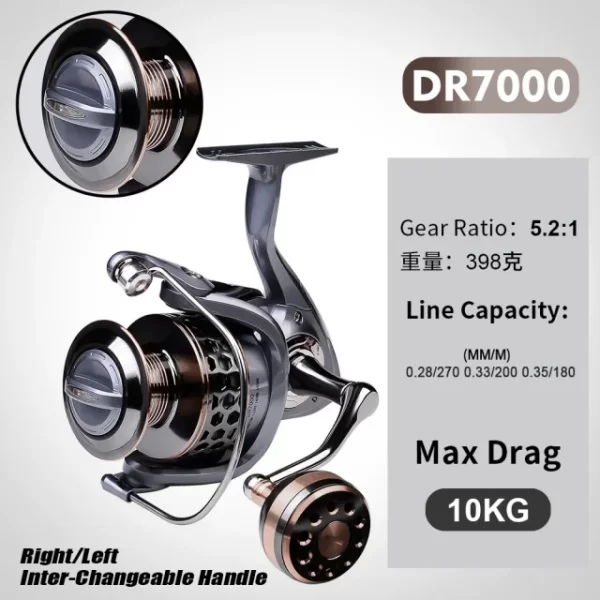 Máy Câu PROBEROS MAX DRAG 10KG - Hình ảnh 11