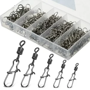 50 Chiếc Khóa Nối Dây Câu Bằng Thép Không Gỉ