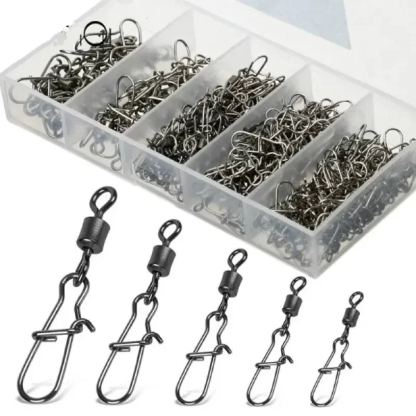 50 Chiếc Khóa Nối Dây Câu Bằng Thép Không Gỉ