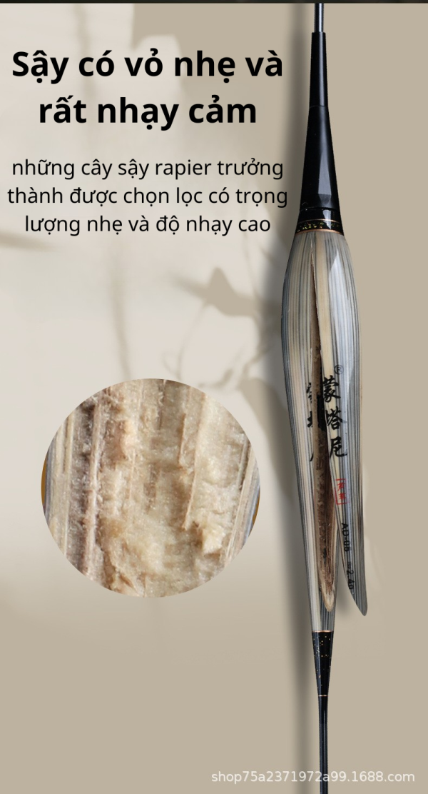 ​PHAO SẬY SIÊU NHẠY MONTANI CAO CẤP - ĐỈNH CAO CỦA SỰ NHẠY BÉN CÂU CÁ - Hình ảnh 6