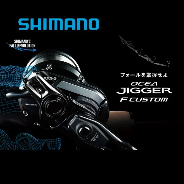 Máy Câu Shimano Ocea Jigger F Custom 2019 - Hình ảnh 2