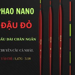 Phao Câu Đài Đậu Đỏ Câu Cá Nhát