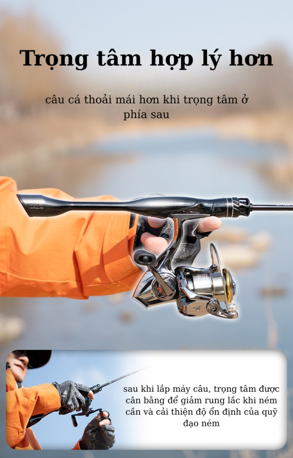 Cần Câu Lure Samurai Cao Cấ - Hình ảnh 3