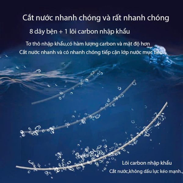 Cuộn 50m Dù Làm Thẻo Lõi Carbon - Hình ảnh 9