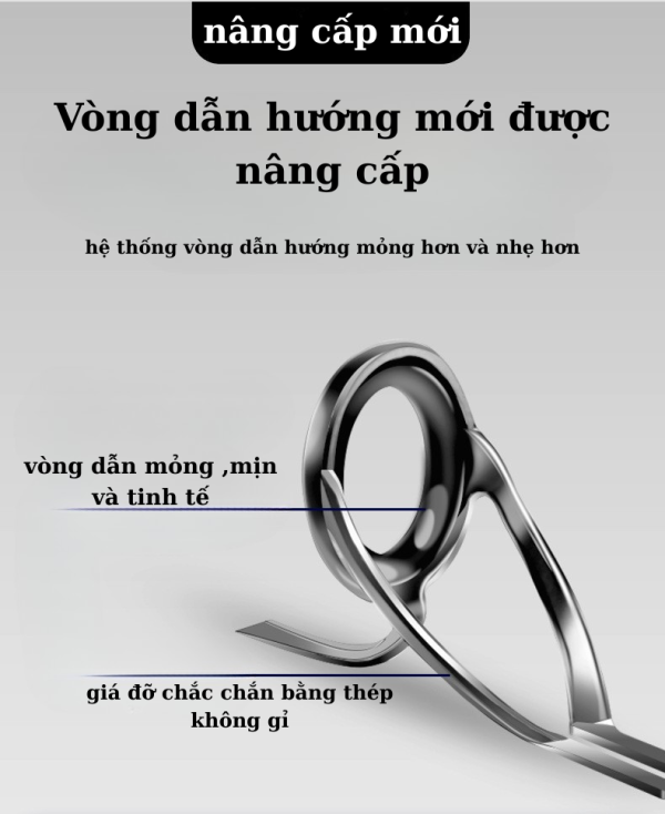 Cần Câu Lure Samurai Cao Cấ - Hình ảnh 7