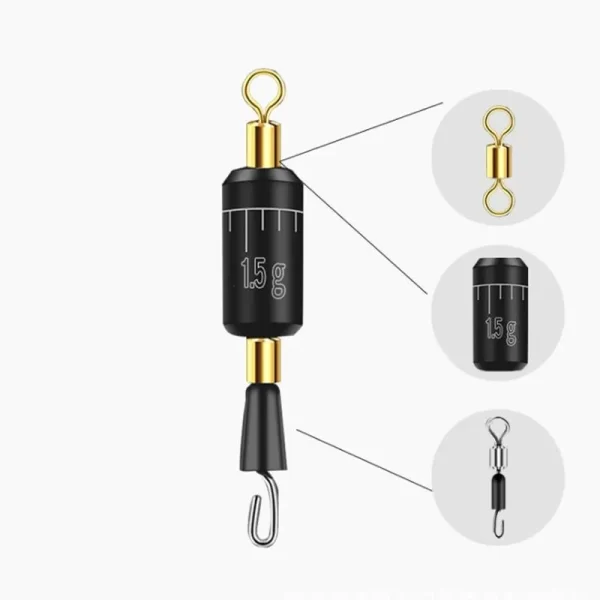 Chì Neo Thẻo Khóa Móc Số 9 – Bộ 5 Chiếc, Dễ Thay, Lõi Mềm, Lớp Phủ Bảo Vệ Môi Trường - Ảnh 2
