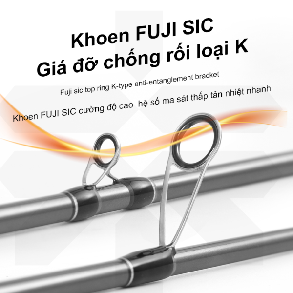 Cần Câu Máy 2 Khúc Rút Gọn SEMBO – Chất Lượng Cao, Nhẹ Bền, Đa Năng - Ảnh 3