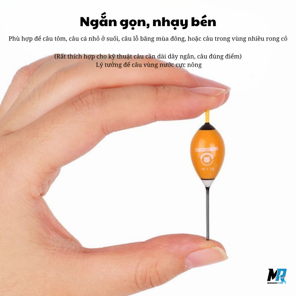 Phao Câu Lửng MiNi Gỗ BALSA - Ảnh 6