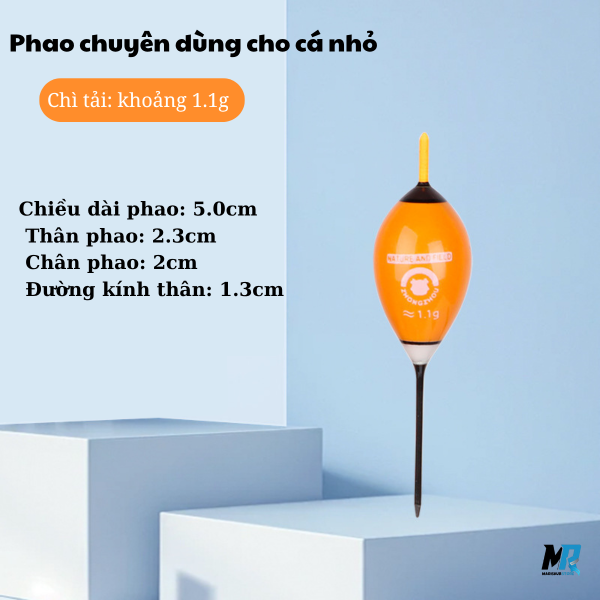 Phao Câu Lửng MiNi Gỗ BALSA - Ảnh 7