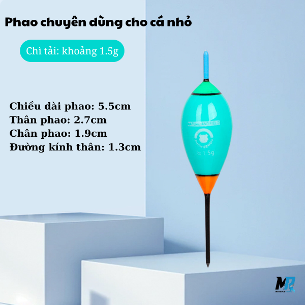 Phao Câu Lửng MiNi Gỗ BALSA - Ảnh 8
