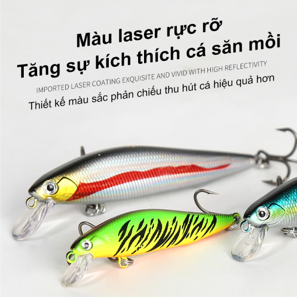 Mồi Giả Câu Cá SEMBO YD80s - Ảnh 6