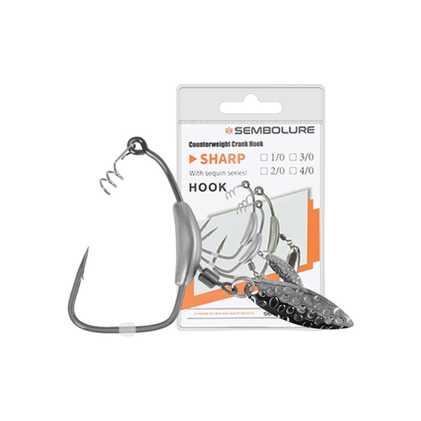 SEMBOLURE – Lưỡi Câu Mồi Mềm Có Thìa + Lò Xo + Chì Đúc, Đầu Lưỡi Sắt Bén, Móc G-Hook - Ảnh 6