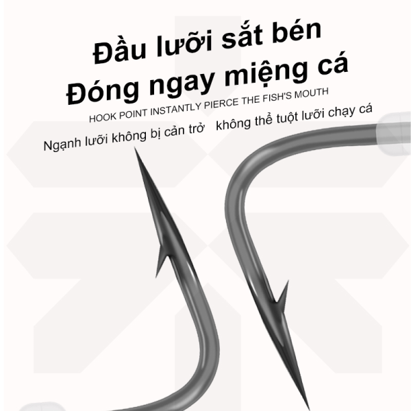 SEMBOLURE – Lưỡi Câu Mồi Mềm Có Thìa + Lò Xo + Chì Đúc, Đầu Lưỡi Sắt Bén, Móc G-Hook - Ảnh 7