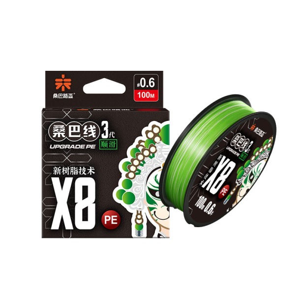 Dây Dù Câu Cá PE X8 SEMBO Xanh – Thế Hệ 3 - Ảnh 7