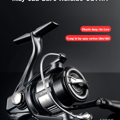 Máy Câu Lure HUIDIAO ULTRA - Tay Quay Carbon, Siêu Nhẹ, Chính Hãng
