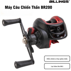 Máy Câu Chiến Thần BR200 - Nhẹ Nhàng Thắng Lớn