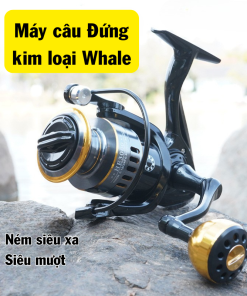 Máy Câu Đứng Whale - Sức Mạnh Kim Loại, Độ Bền Vượt Trội