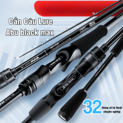 Cần Câu Lure Abu Black Max Thế Hệ 3 - Ném Xa, Siêu Nhạy