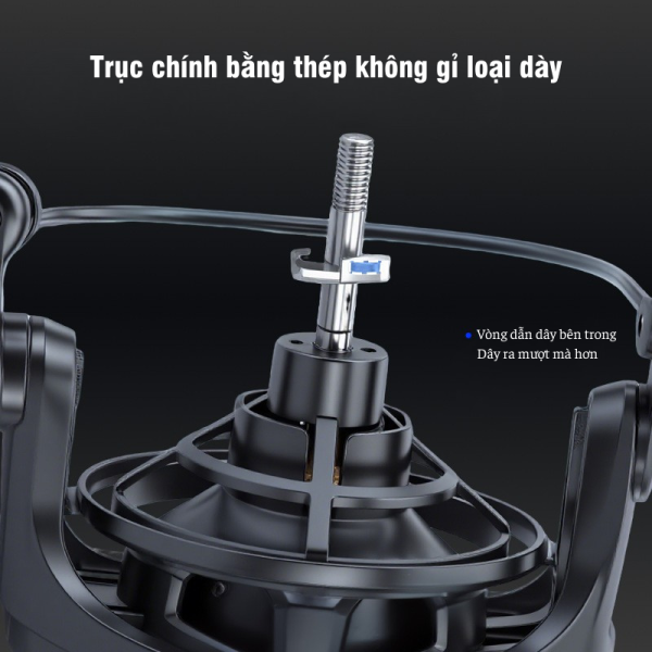Máy Câu NGK Kim Loại – Siêu Bền, Phanh 25kg - Ảnh 3