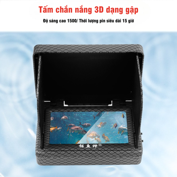 Cần Câu Carbon Siêu Cứng Kèm Camera HD - Hệ Thống Câu Cá Nhìn Xuyên Nước Chuyên Nghiệp - Ảnh 3