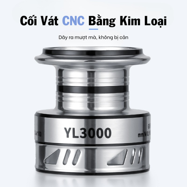 Máy Câu Cá Kim Loại BILLINGS YL Ngân Long - Sức Mạnh Bất Ngờ - Ảnh 4