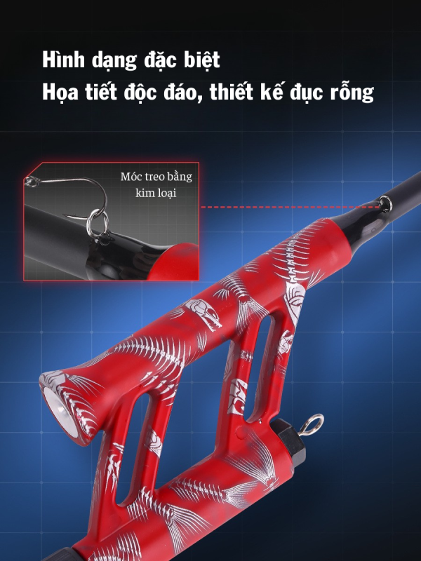 Cần Câu Máy Mini carbon Weihe - Siêu Nhẹ, Thiết Kế Độc Đáo - Ảnh 5