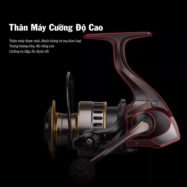 Máy Câu Đứng Whale - Sức Mạnh Kim Loại, Độ Bền Vượt Trội - Ảnh 5