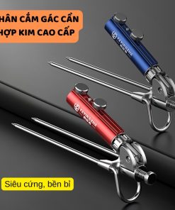 Chân cắm gác cần xoay 360°