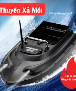 Thuyền Xả Mồi Điều Khiển Từ Xa GPS