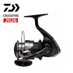 2026 DAIWA CROSSFIRE LT Spinning Fishing Reel Max Drag 5-12KG BB 3+1 Gear Ratio 5.2-6.2 Seawater Fishing Reel