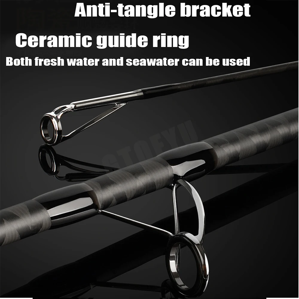 CẦN CÂU SURF ZHAN FU-V 3 KHÚC LAM PHONG – CARBON 40T - Ảnh 5