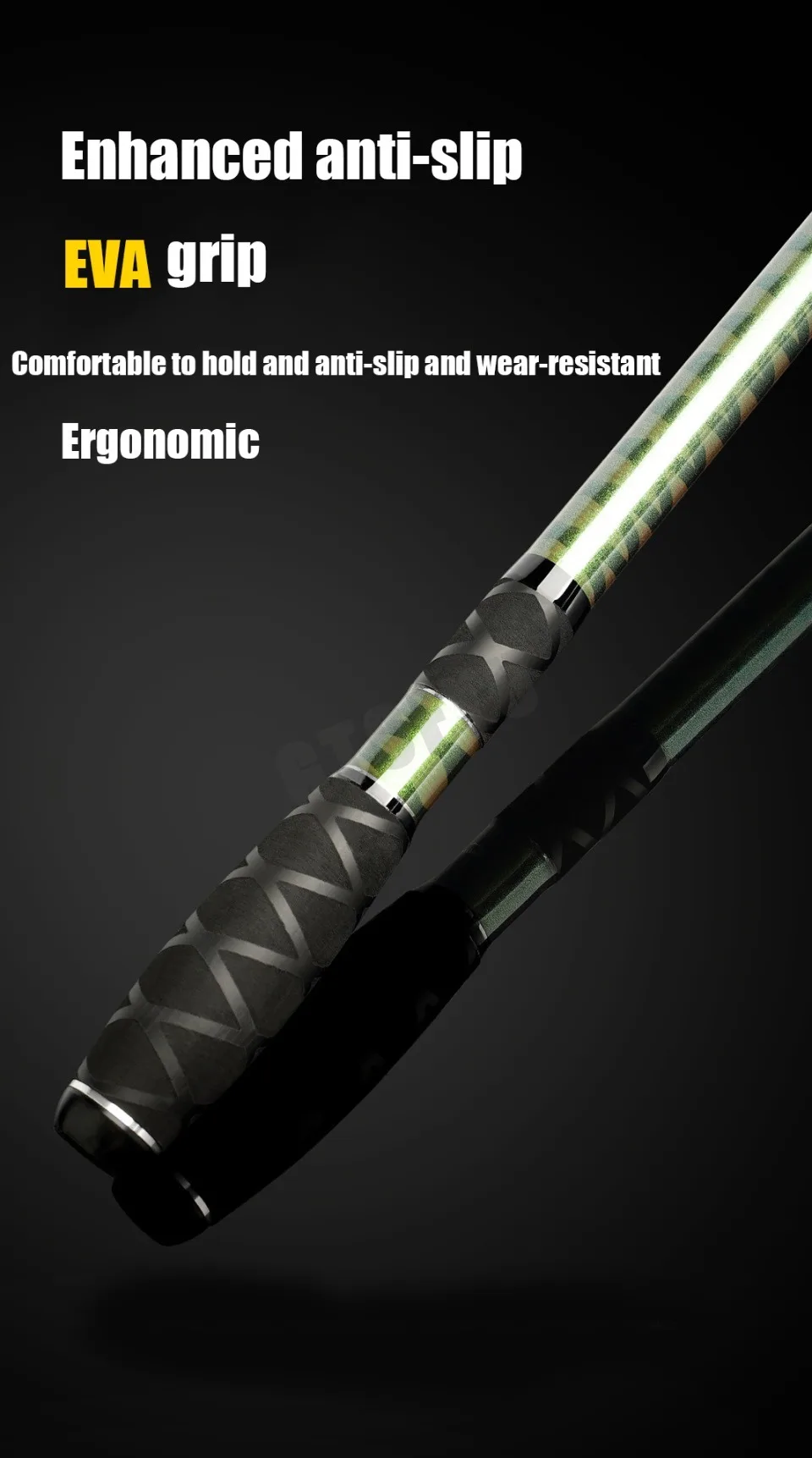 CẦN CÂU SURF ZHAN FU-V 3 KHÚC LAM PHONG – CARBON 40T - Ảnh 14