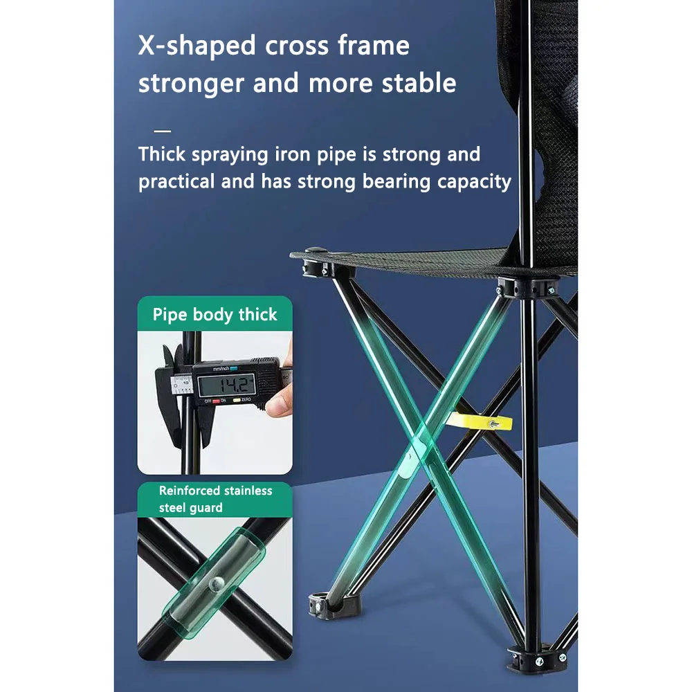 GHẾ CÂU CÁ YUEBU GẤP GỌN CAO CẤP BILL-AOWEI - Ảnh 21