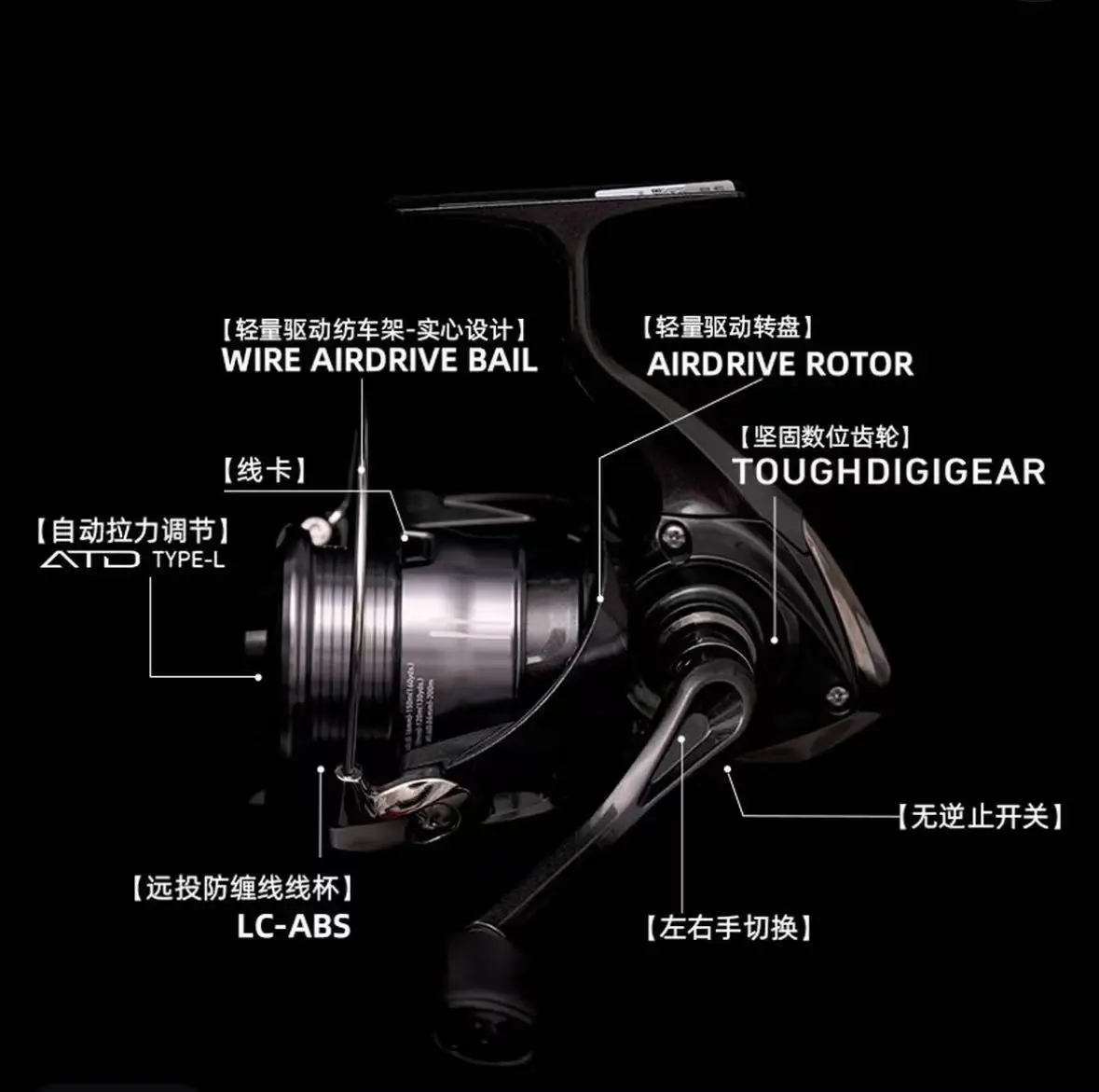 MÁY CÂU ĐỨNG DAIWA CROSSFIRE LT 2026 - Ảnh 2