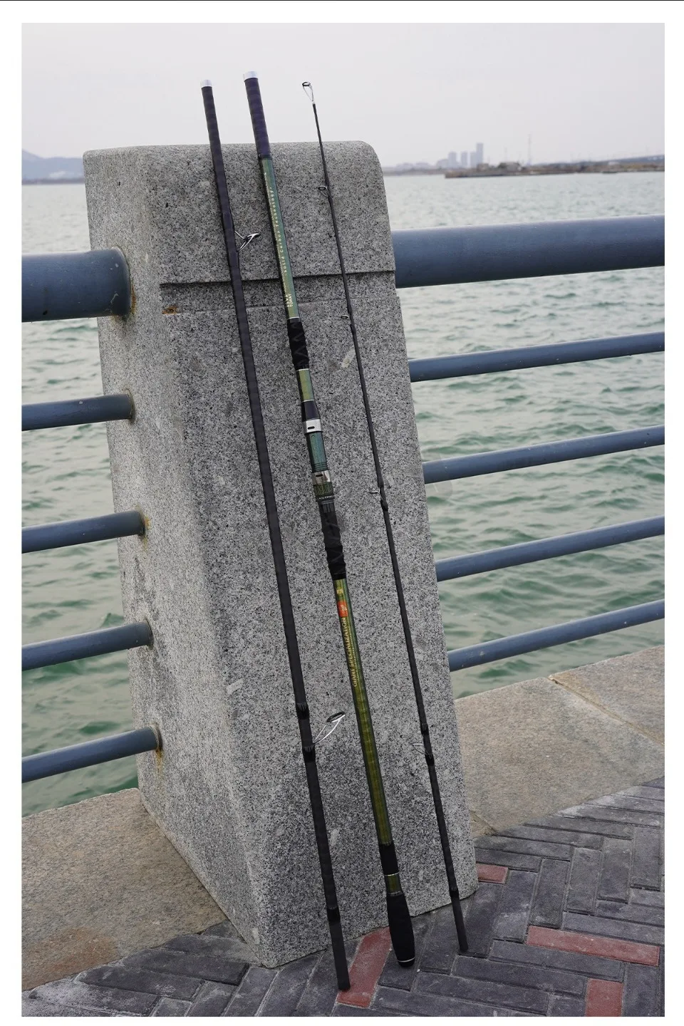 CẦN CÂU SURF ZHAN FU-V 3 KHÚC LAM PHONG – CARBON 40T - Ảnh 19