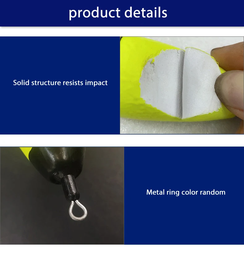 Phao Câu Đêm EVA Phát Sáng Đuôi Dài 20-100g – Phao Câu Biển, Ghềnh Đá Siêu Nhạy - Ảnh 15